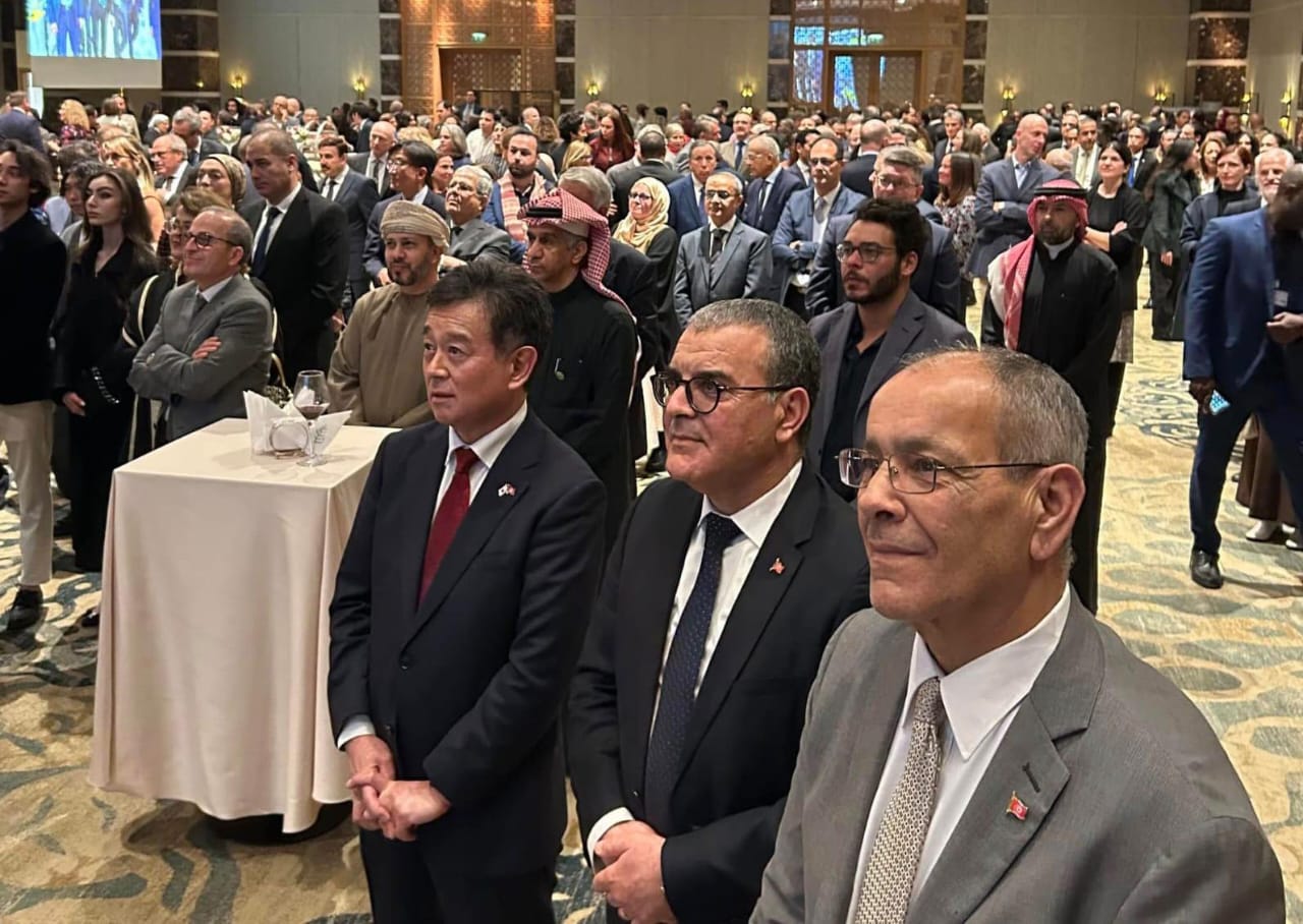  وزير الإقتصاد يشارك في الاحتفال بالعيد الوطني الياباني